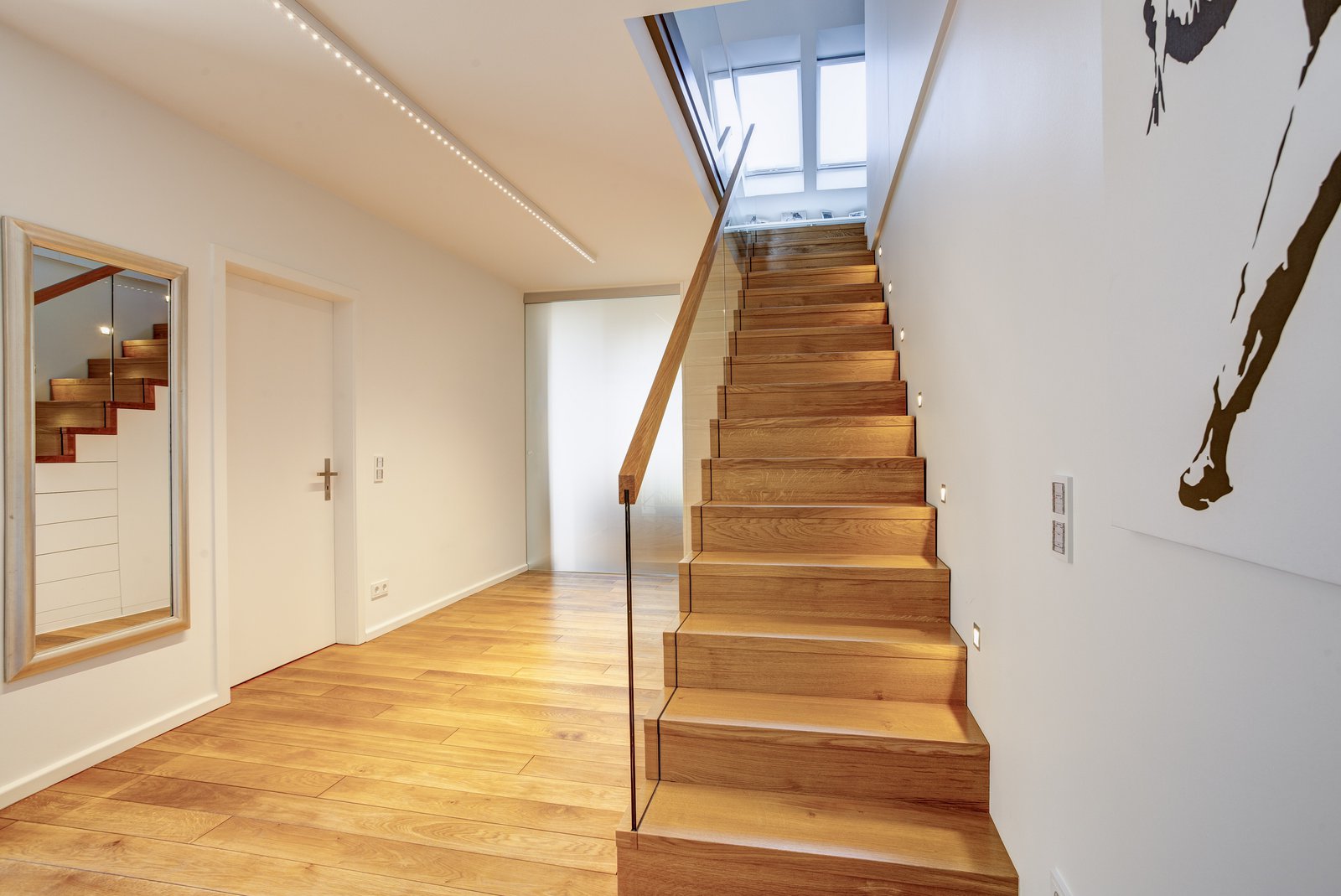 Umbau Einfamilienhaus Bargteheide Flur und Treppe