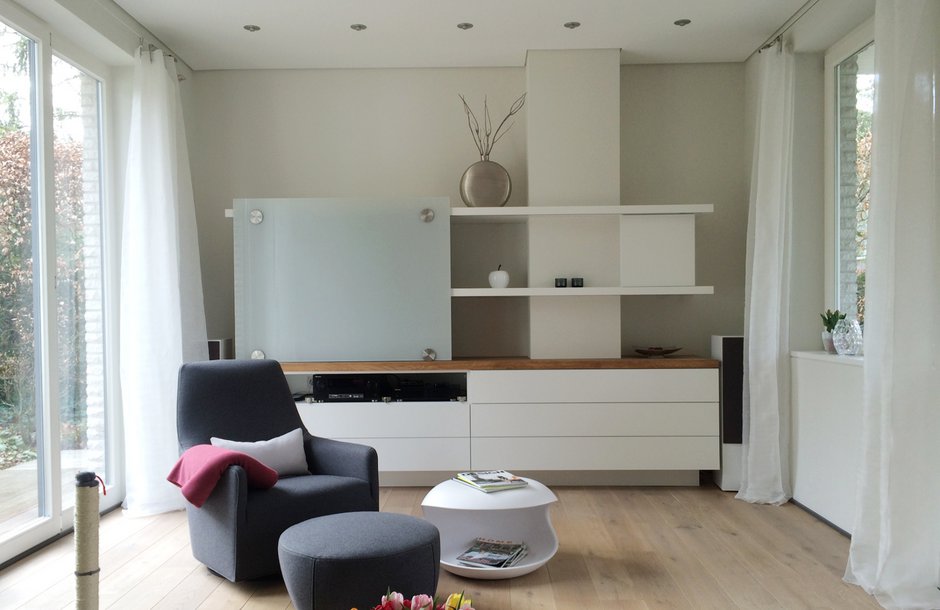 Modernisierung Wohnung Wohnzimmer Möbeldesign