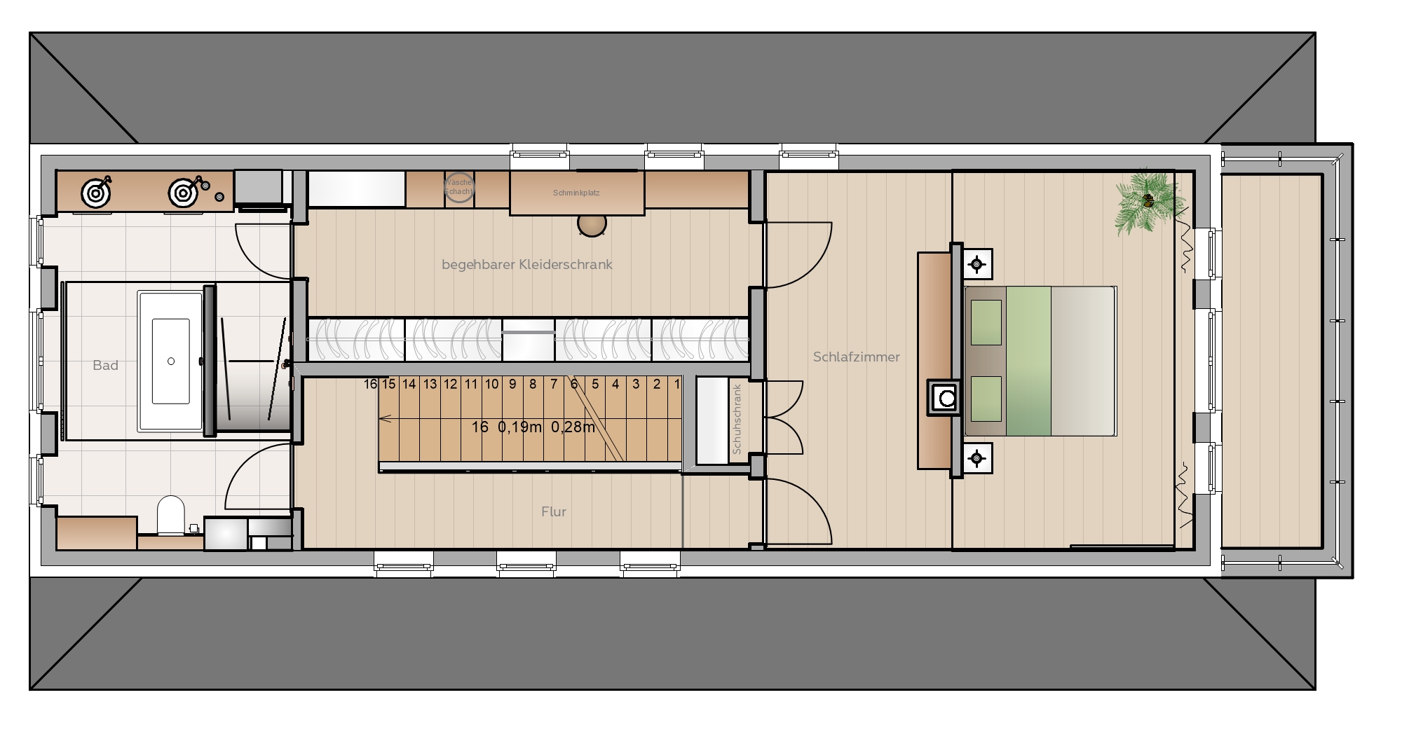 Grundriss DG Animationsgrundriss