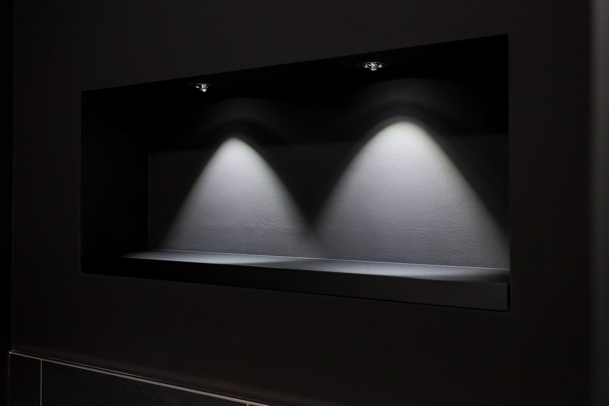 Lichtplanung Bad Nische Beleuchtung Apartment Hotel Hamburg