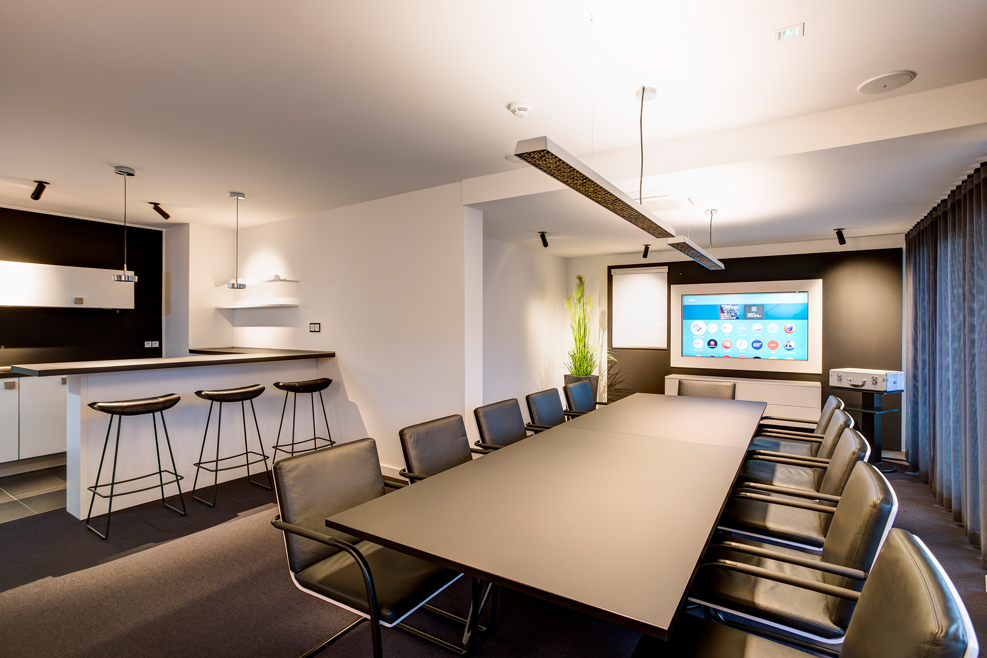 modernes Konferenzraum Design Technik Hotel Hamburg